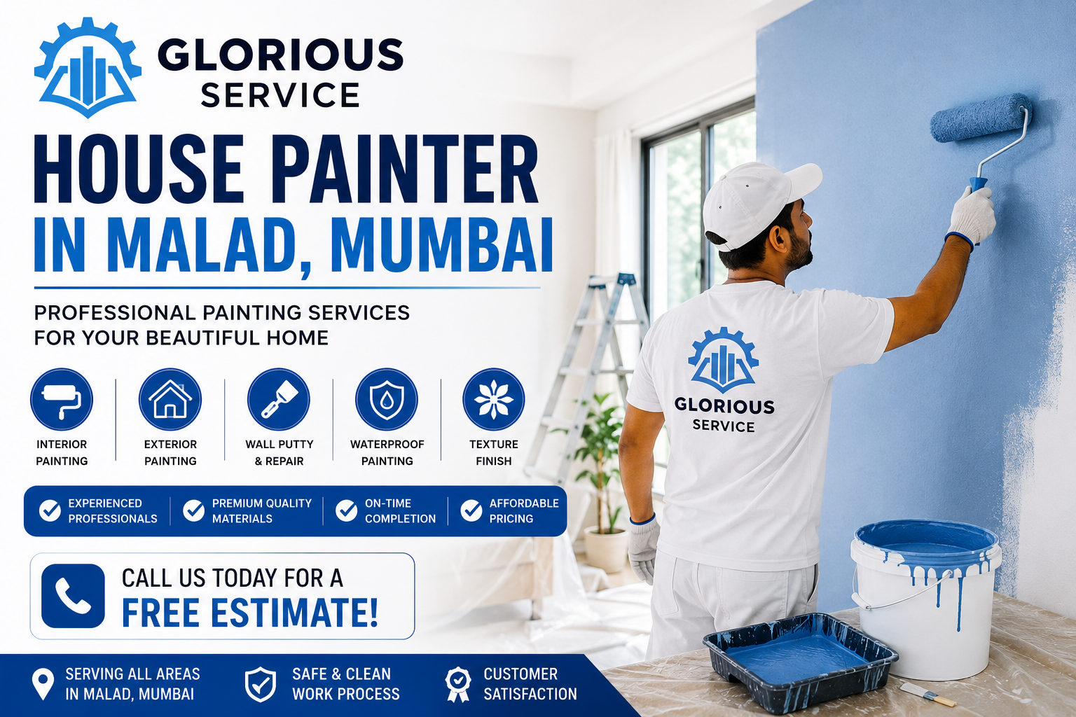 house painter in Malad Mumbai Call - 7351467627